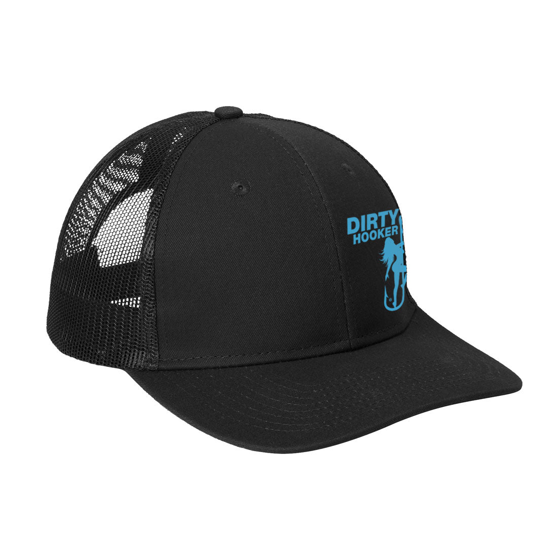 Dirty Hooker Lure Light Blue - Premium Trucker Hat